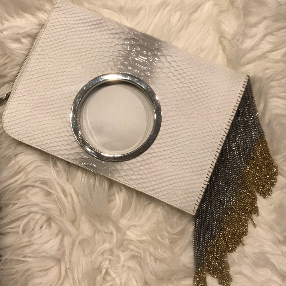 Halston Oversized Clutch